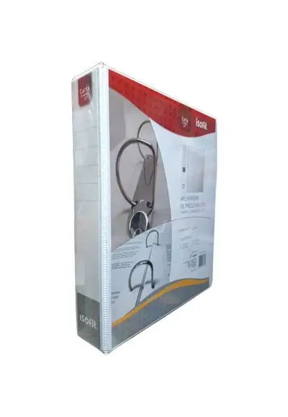 CARPETA 2 ANILLS T/CARTA 2´ ISOFIT